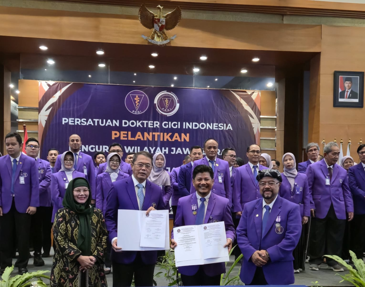 PDGI Jabar Dilantik: 32 Juta Warga Jabar Sakit Gigi, Siap Kolaborasi dengan Pemprov