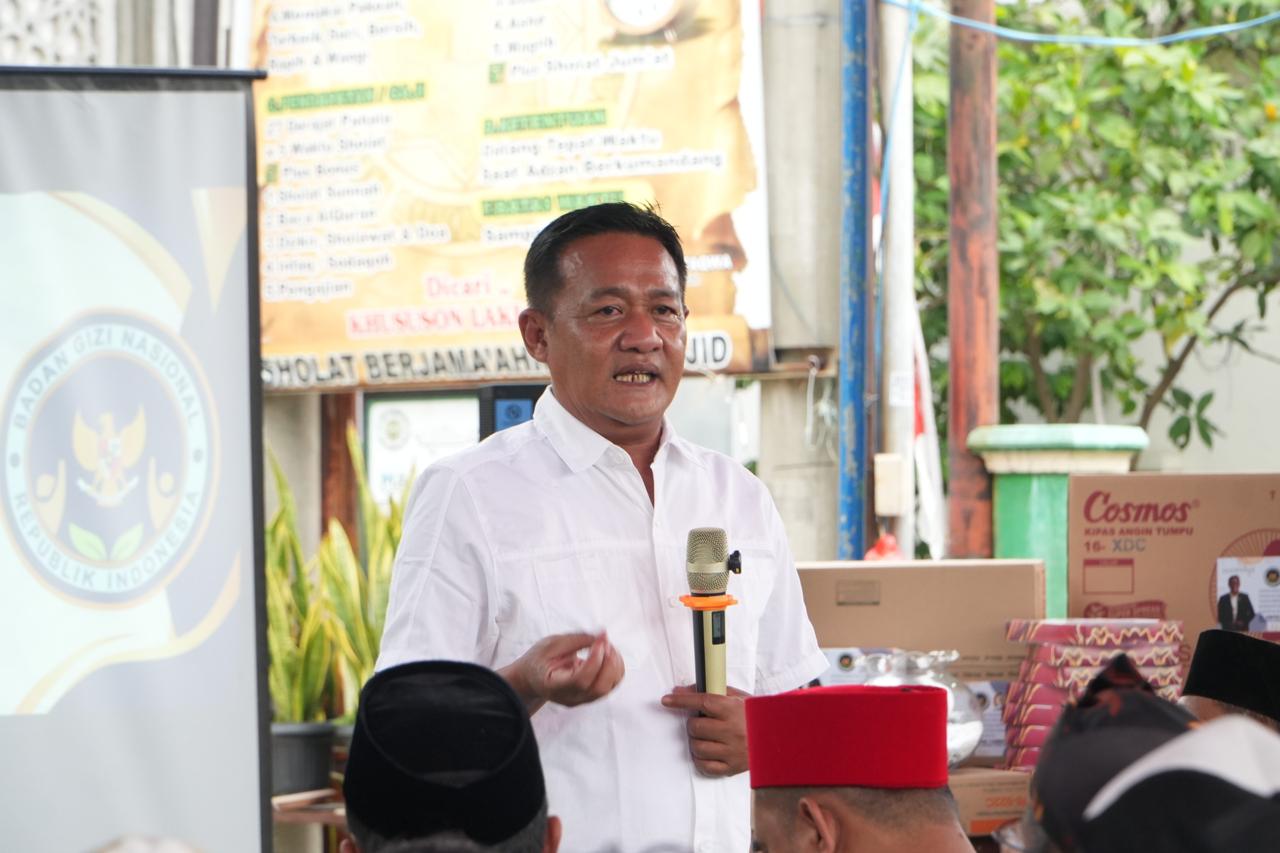 Obon Tabroni Dukung Penuh Program Makan Bergizi Gratis untuk Atasi Stunting