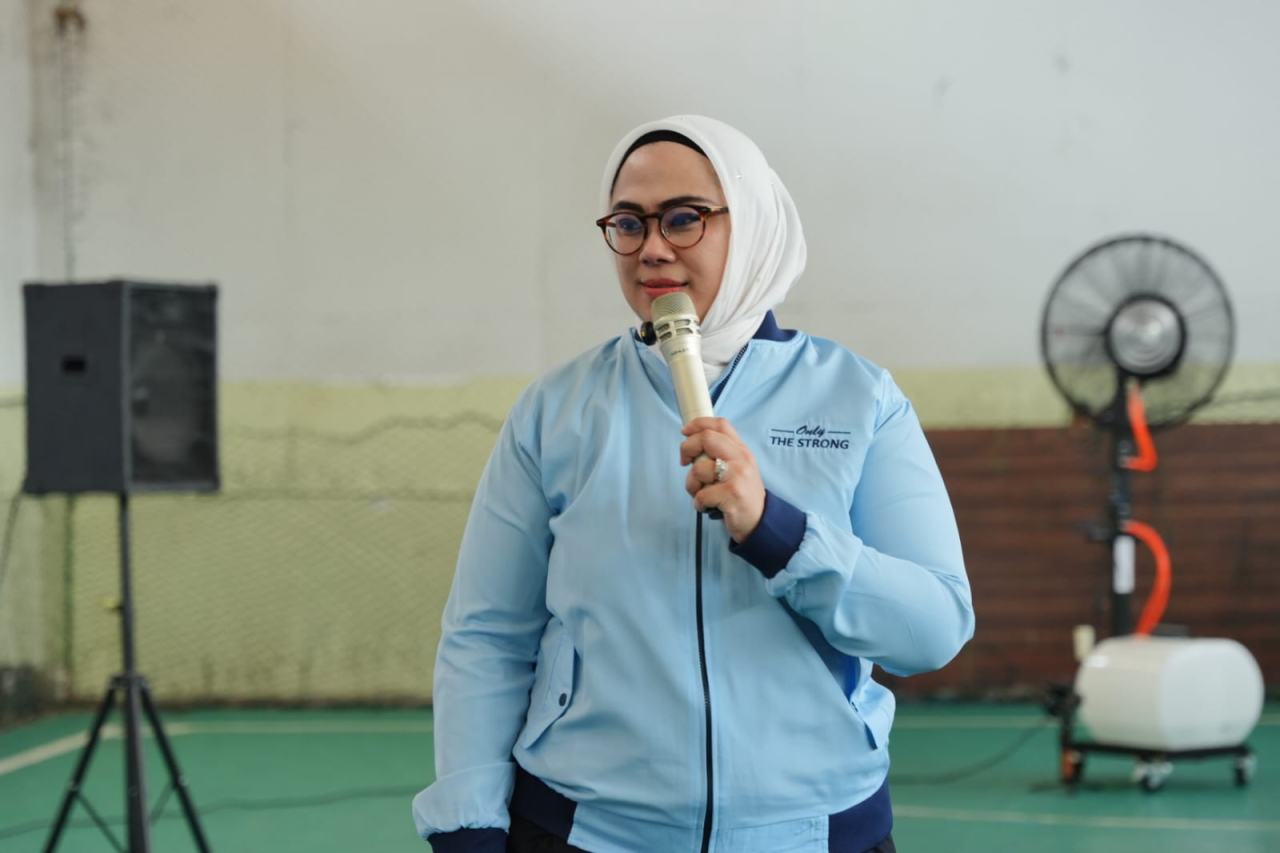 Cellica Nurrachadiana Ajak Warga Sukseskan Makan Bergizi Gratis