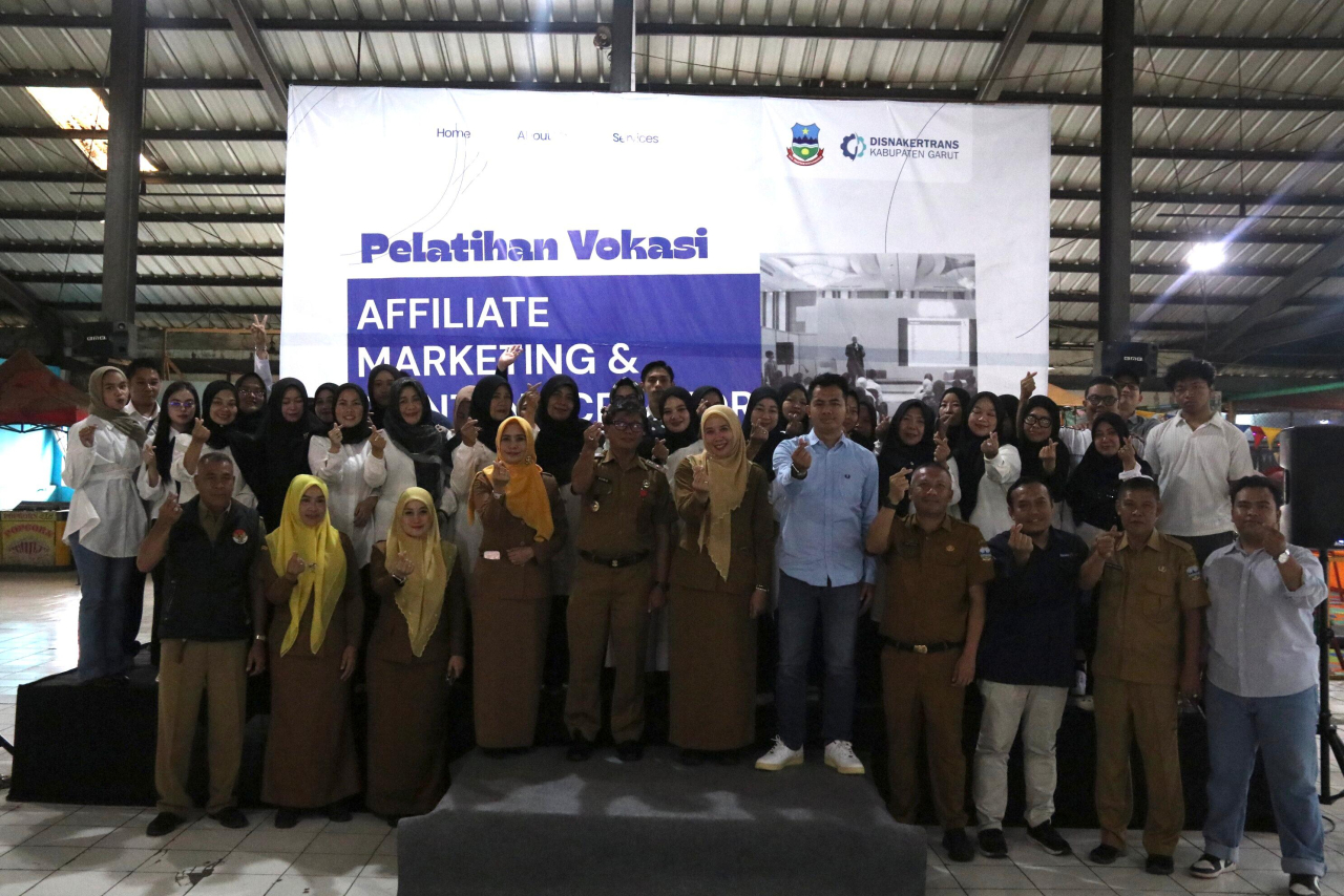Disnakertrans Garut Cetak Talenta Digital untuk Dongkrak UMKM dan Serap Tenaga Kerja