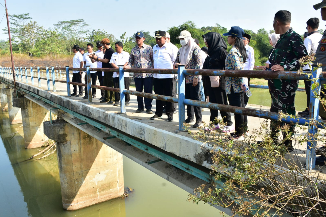 Bupati Sumedang Minta PUPR Percepat Penyelesaian Bendung Rengrang yang Belum Berfungsi Optimal